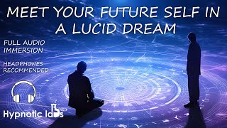 Sleep Hypnosis For Meeting Your Future Self In A Lucid Dream Time Capsule Zen Garden Metaphor [upl. by Hnahc281]