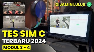 TES SIM C TERBARU 2024 UJIAN TEORI SOAL DAN JAWABAN MODUL 34 [upl. by Orazio44]