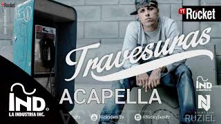 Nicky Jam  Travesuras Acapella Studio [upl. by Zoilla]