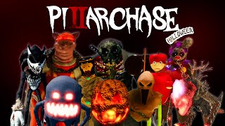 UPDATE All HALLOWEEN monsters — PILLAR CHASE 2 [upl. by Eiramit331]