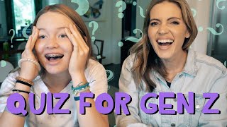 Gen X Quiz For Gen Z [upl. by Evangeline]