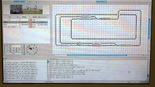 Rocrail control screen for my layout [upl. by Dagna477]