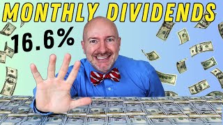 5 Best Monthly Dividend ETFs for Financial Freedom [upl. by Akenot99]