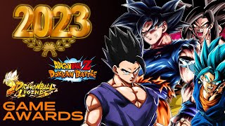 TUTTI i PREMI ai DRAGON BALL LEGENDS amp DOKKAN BATTLE GAME OF THE YEAR GOTY AWARDS 2023 [upl. by Aterg]