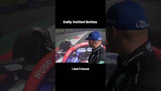 Valtteri Bottas reacts to Perez vs Lawson at Mexican GP [upl. by Yelak976]