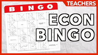 Teachers Econ Bingo Activity [upl. by Lanevuj641]