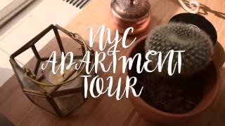 MINI NYC APARTMENT TOUR  NYCBAMBI [upl. by Aticilef523]