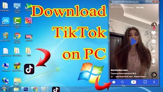 how to download tiktok on laptop pc [upl. by Ammeg]