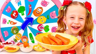 Nastya and dad made a smoothie challenge Collection for children [upl. by Marti187]