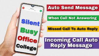how to automatically send sms if a call is missed [upl. by Fremont]