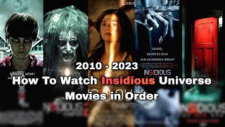 All Insidious Movies List In Order  Haristomatic [upl. by Trenna]