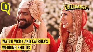 Watch Vicky Kaushal amp Katrina Kaif’s Official Wedding Photos The Quint [upl. by Willi59]