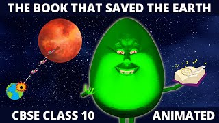 The Book that Saved the Earth Class 10 in Hindi  The Book that Saved the Earth animation 10th 2023 [upl. by Ameyn903]