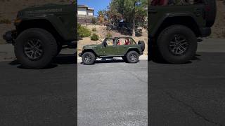 Jeep Rubicon 392 Half Door install and Topless [upl. by Nylla]