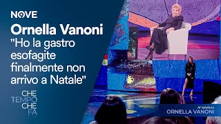 Ornella Vanoni quotHo la gastro esofagite finalmente non arrivo a Natalequot  Che tempo che fa [upl. by Ainek]