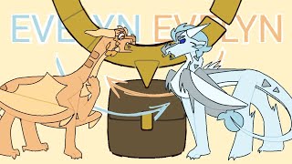 evelyn evelyn ☆ hailstormpyrite pmv winter turning spoilers [upl. by Derf]