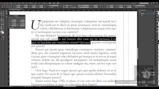 InDesign  Diseño de Periódicos  05Capitulares y estilos anidados [upl. by Weeks]