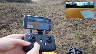 JJRC X7 review unboxing amp test flight [upl. by Ynad]