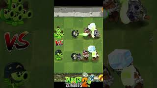 Mega Gatling Pea Vs Pea Pod Vs Team Zombie  Plants vs Zombies 2 pvz2 pvz2gameplay [upl. by Dracir]