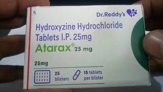 Atarax 25 MG Tablet Review [upl. by Eilyak69]