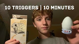 10 Triggers in 10 Minutes ASMR [upl. by Alvin]