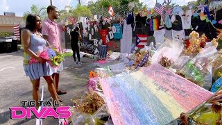 Naomi visits the site of the PULSE nightclub shooting Total Divas Preview Clip Nov 23 2016 [upl. by Llertnov]