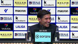 Rueda de prensa Real Sociedad vs Villarreal CF [upl. by Eniluqcaj]