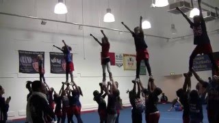 Ascension Eagles Cheerleaders Tryout showreel 0910 [upl. by Papert]