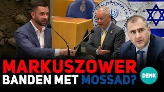 Stephan van Baarle DENK onthult schokkende banden tussen PVVKamerlid Markuszower en de Mossad [upl. by Randi]