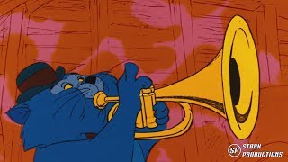 Los Aristogatos  Todos quieren ser ya gato jazz 1080P Español [upl. by Eidob]