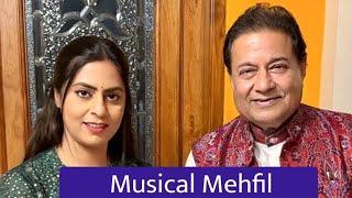 Sarrika Singh Jamming with Padmashri Anup ji Jalota [upl. by Airetal]