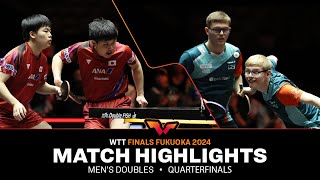 HarimotoMatsushima vs LebrunLebrun  MD QF  WTT Finals Fukuoka 2024 [upl. by Ased]