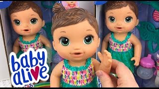 Baby Alive Face Paint Fairy Doll Unboxing Brunette [upl. by Navillus]