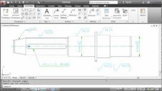 AutoCAD Mechanical 2012 Simbologia Mecânica  MAPData [upl. by Hardunn557]