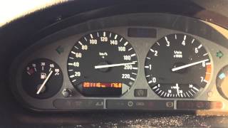 Bmw 316i e36 top speed 200kmh120mph [upl. by Akinorev]