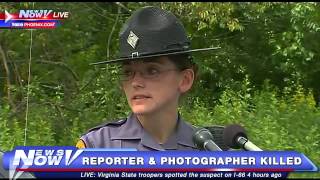 FNN Virginia State Police Press Conference about Fatal Shooting of WDBJ Reporter and Photographer [upl. by Art]