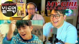 ACE My Girl MV Reaction  Boys Love Build Up [upl. by Redvers]