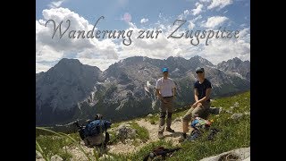 Zugspitze Tour von Ehrwald über das Gatterl und Knorrhütte zum TOP of Germany [upl. by Diraf]