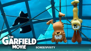 Garfield And Odie Get Catnapped  The Garfield Movie  Screenfinity [upl. by Wilcox]