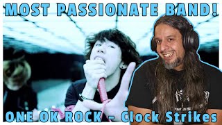 Metal Journalist Reaction  ONE OK ROCK  Clock Strikes  Incredible  MY HEART IS ON FIRE [upl. by Nomsed]