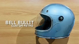 Silent Unboxing 53  Unboxing Bell Bullit Custom Retro [upl. by Einahpats]