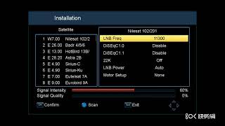 DVBS2 1080P HD Digital Satellite TV BOX Receiver Operating Instructions [upl. by Siuraj]