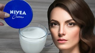 Mezcla Crema Nivea con Leche y hasta tus hijas envidiarán tu rostro [upl. by Yemarej221]