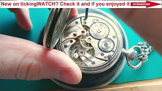 CORTEBERT a Swiss Pocket Watch Restoration Movement 532 Disassembly Part 12 [upl. by Erv]