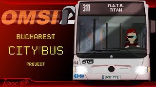 Io Joc Omsi 2  Bucharest City Bus Project [upl. by Nwonknu]