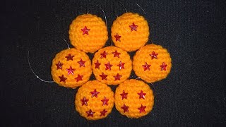 🇲🇽🇺🇸 Esferas del dragón Dragon balls tejidas a crochet [upl. by Suhail]