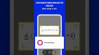 Stuck on Math Course Hero Saves You Free App [upl. by Eizdnil]