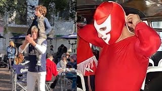 “El Caballero Rojo” de Titanes en el Ring el héroe detrás del video viral de Eduardo y Juan Cruz [upl. by Oigufer862]