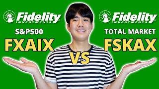 FXAIX vs FSKAX Which Fidelity Index Fund Is Better [upl. by Ardnasal]