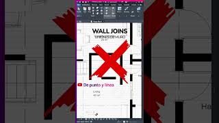 JOIN WALLS IN REVIT  Unir muros en Revit  REVIT PRO [upl. by Aneelas635]